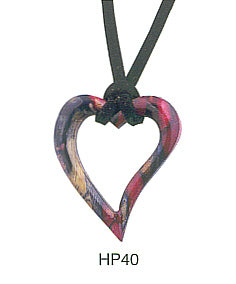 Heart Shape HeatherGems Pendant